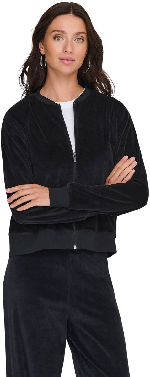 JDY Vida Velvet Zip Vest Dames - Maat S