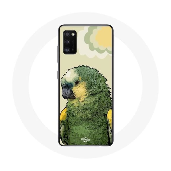 Coque pour Samsung Galaxy S20 Amazone Perroquets Vert