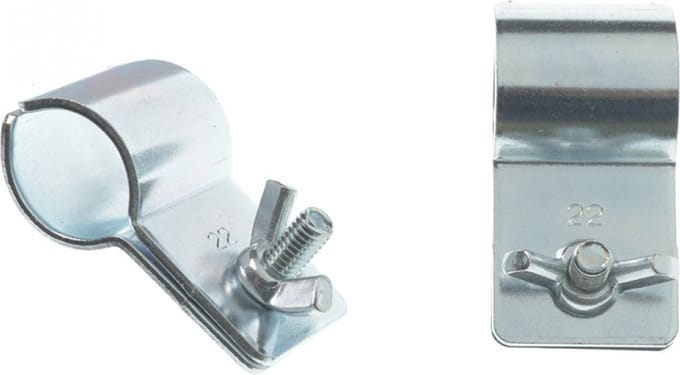 Campking Daksteunklem - 22 mm - 2 Stuks