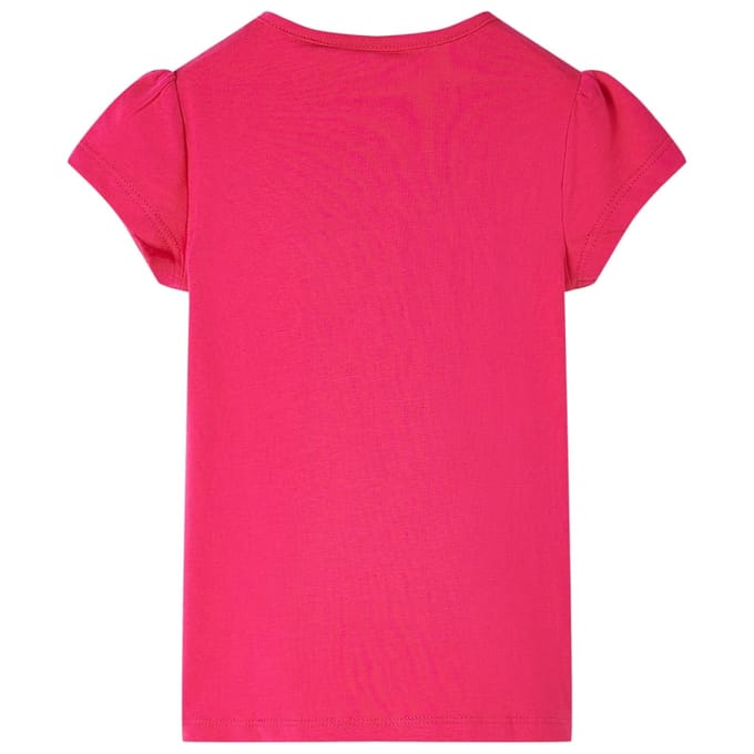 vidaXL - Kindershirt - 116 - felroze