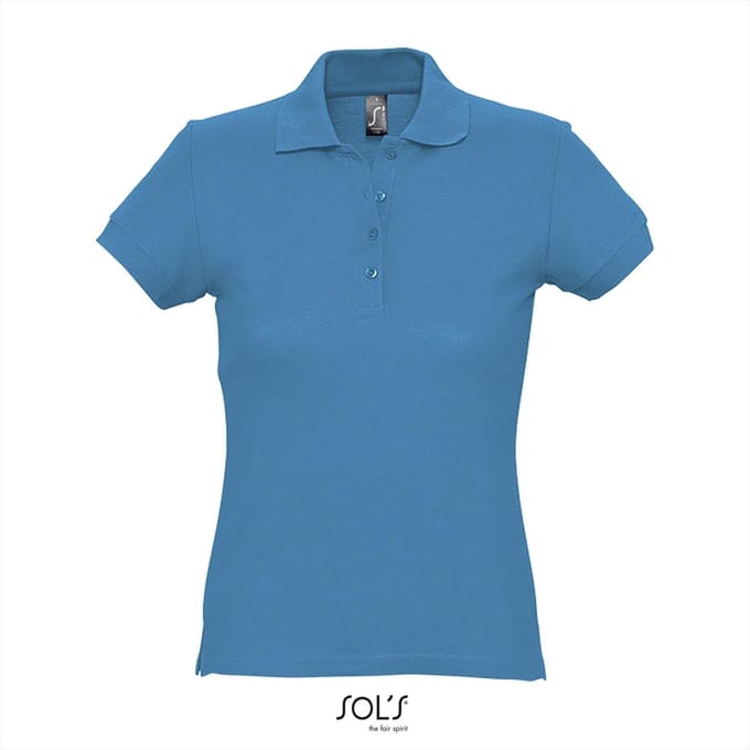 SOL'S Women´s Polo Passion L513 - Aqua - M