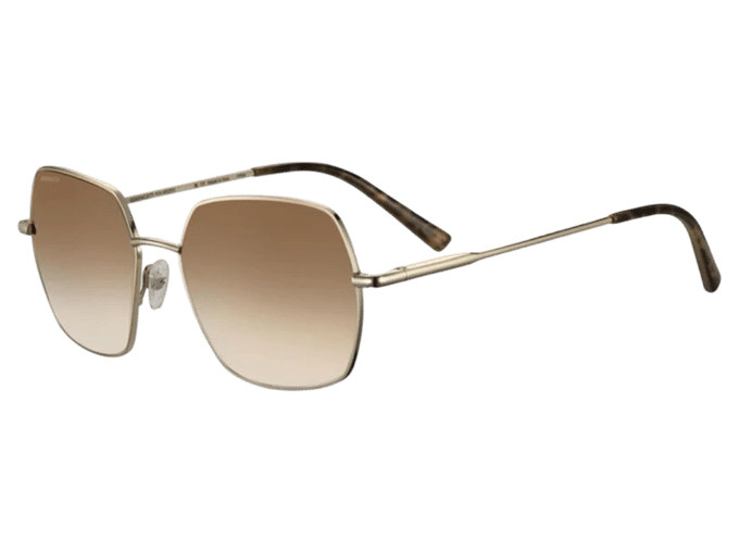 Serengeti Loy SS548005 Shiny Light Gold Non Polarised Drivers