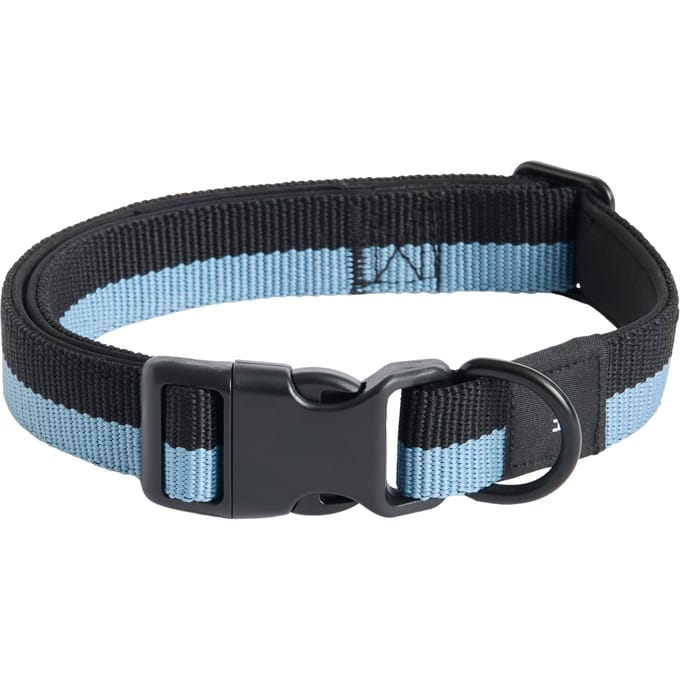 HAY Halsband Dogs Flat - blue/black - M/L