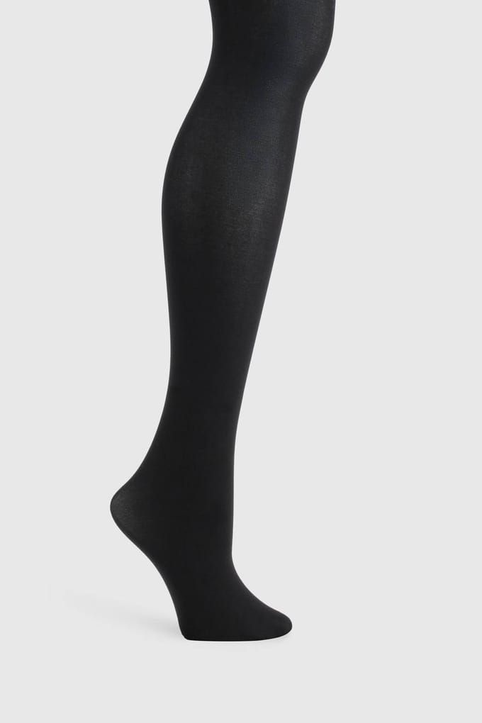 boohoo Dames Plus Shaper Zwarte 60 Denier 3-Pack Panty's