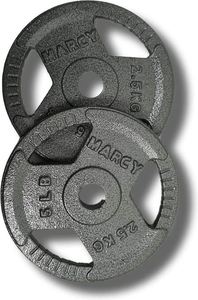 Halterschijven gietijzer set 2,5KG (2 stuks) Totaal: 5kg