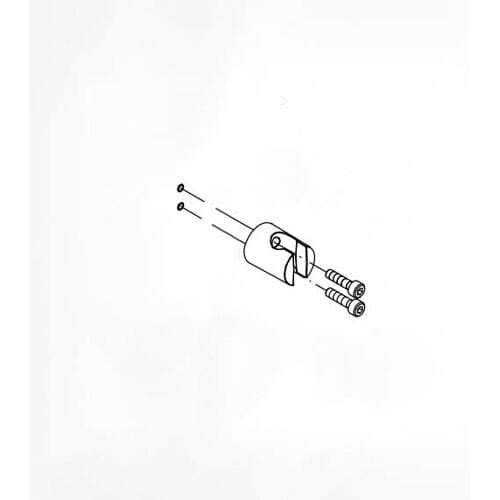 HSK Hand shower holder for shower panel ADP 100 Exclusiv 1001500, E98522