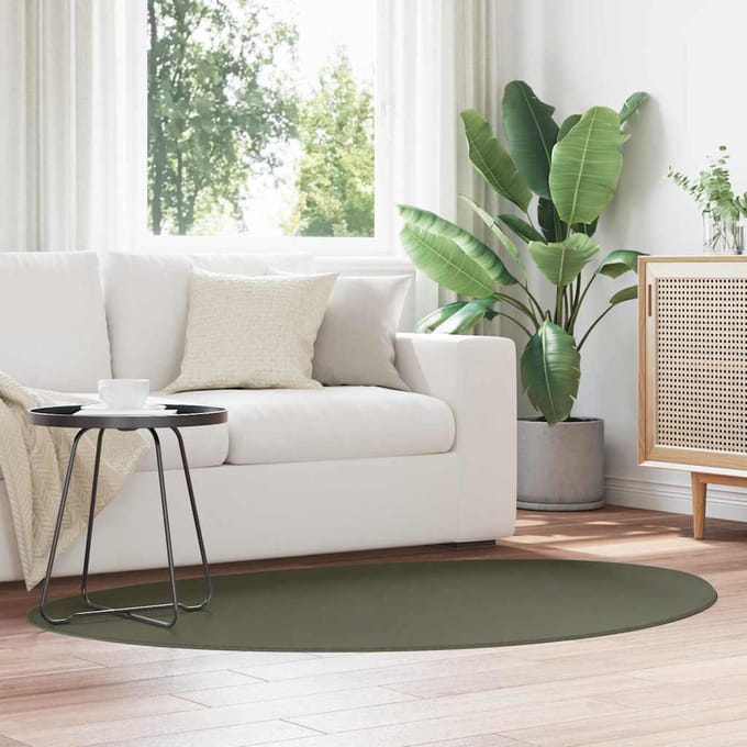 vidaXL - Tapijt - HUARTE - Bosgroen - 120 - x - 170 - cm - Polyester