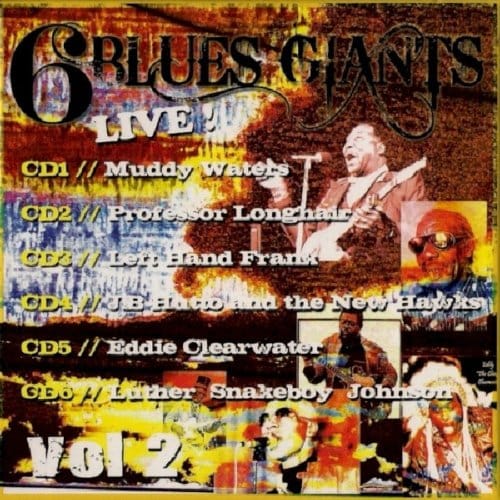 Various Artists - 6 Blues Giants Live ! Vol.2 (CD)