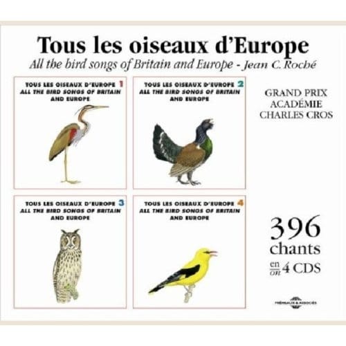 Sound Effects-Birds - Tous Les Oiseaux D Europe (4 CD)