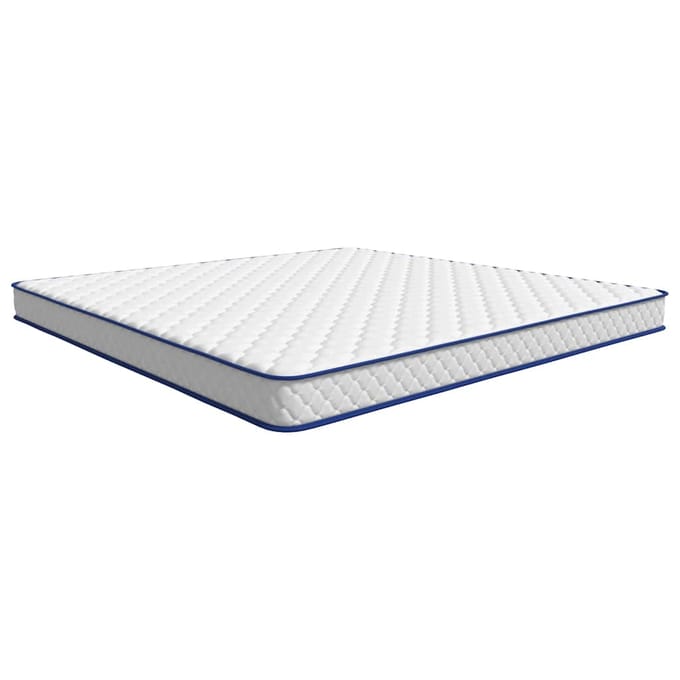vidaXL - Traagschuimmatras - 200x200x17 - cm - Zacht - wit