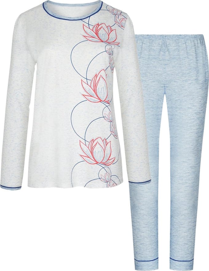 Cybèle Pyjama 'Elegant Circle' - Lange Mouw Maat 48