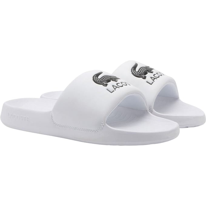 Lacoste Serve Slide 1 Slippers en Sandalen Heren - Wit - Maat 43 - Plastic