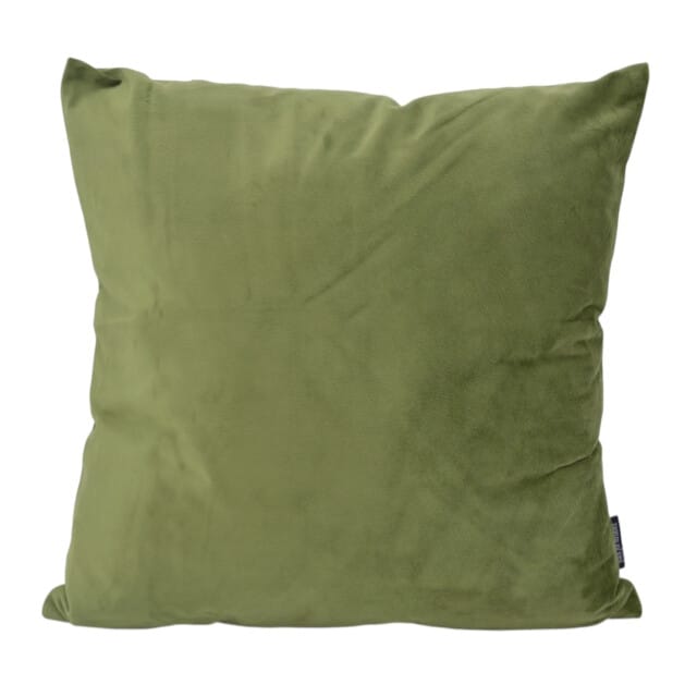 Velvet Olijfgroen Kussenhoes | Fluweel - Polyester | 45 x 45 cm | Groen