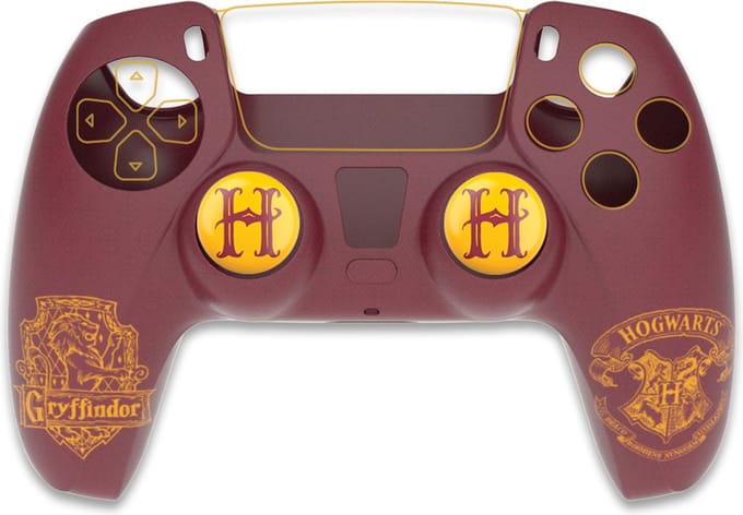 Freaks And Geeks Harry Potter-Silicone Case + Thumbsticks for PS5 Controller - Gryffindor - Red - Miscellaneous Accessoires voor spelconsole