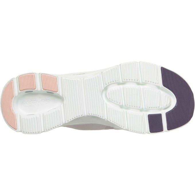 Skechers Glide-Step Pro Polyester Dames Lavendel Sneakers
