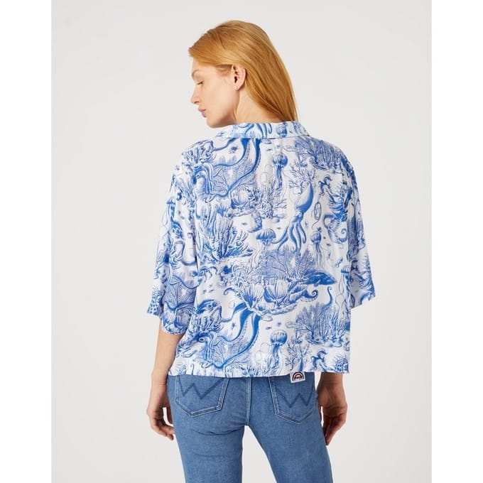 Wrangler OUNGE SHIRT NAUTICAL BLUE