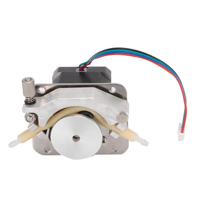 Micro-pompe péristaltique avec moteur pas à pas, pompe à eau à circulation silencieuse et auto-amorçante(16 # 3.2x6. 4