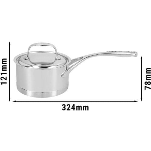 DEMEYERE ATLANTIS 7 - Kookpot met deksel - Ø 140mm - RVS