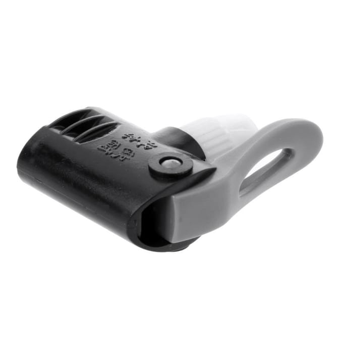Fiets Pomp Mondstuk Ventiel Connector Adapter Dual Head Onderdelen Gereedschap 1 pc gray