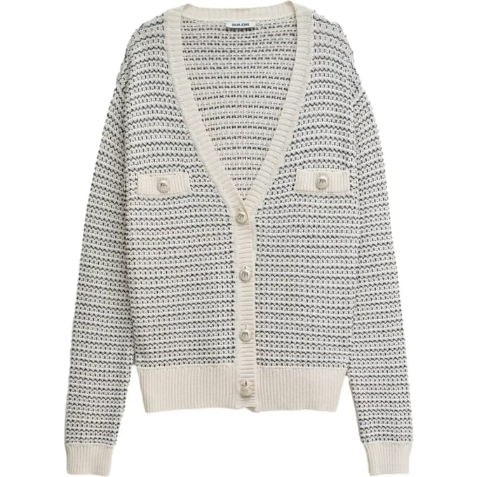 Gebreid damesvest Salsa Jeans