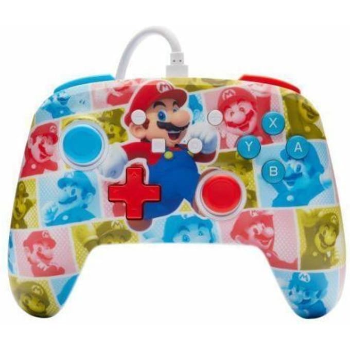 PowerA Geavanceerde bedrade controller voor Nintendo Switch - Mario-heldenspoel - Wired Controller - Nintendo Switch