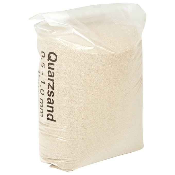 vidaXL - Filterzand - 25 - kg - 0,5-1,0 - mm