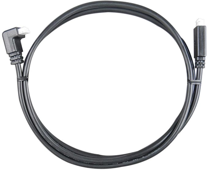 VeDirect Kabel 0,3m met Hoekconnector voor Energiebeheer