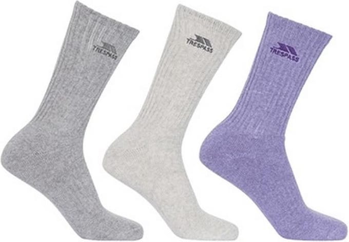 Trespass Stopford Sokken Blauw,Grijs EU 37-40 Man