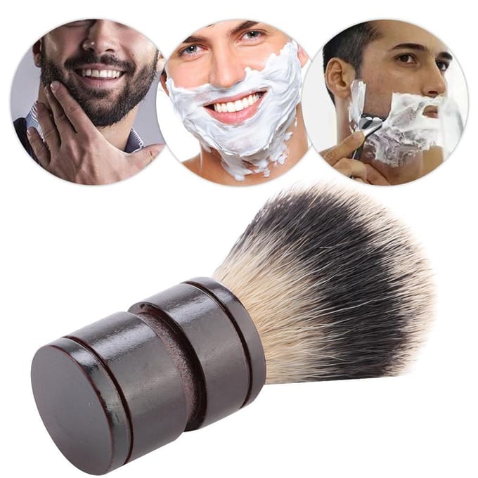 Baard scheergereedschap Baardborstel Voor Mannen Nylon Haarborstel Snor Borstel (3 kleuren) gray