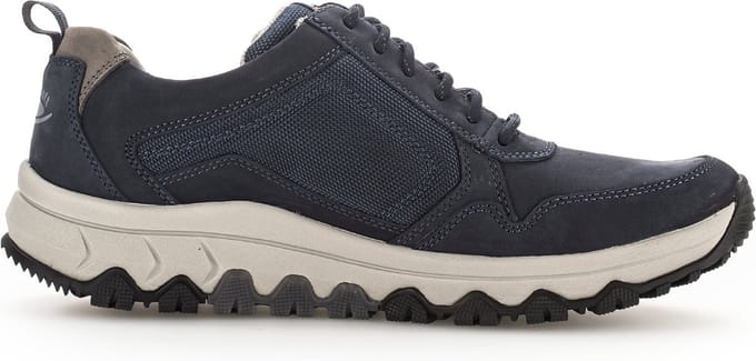 Pius Gabor rollingsoft sensitive 8005.11.01 - heren rollende wandelsneaker - blauw - maat 40 (EU) 6.5 (UK)