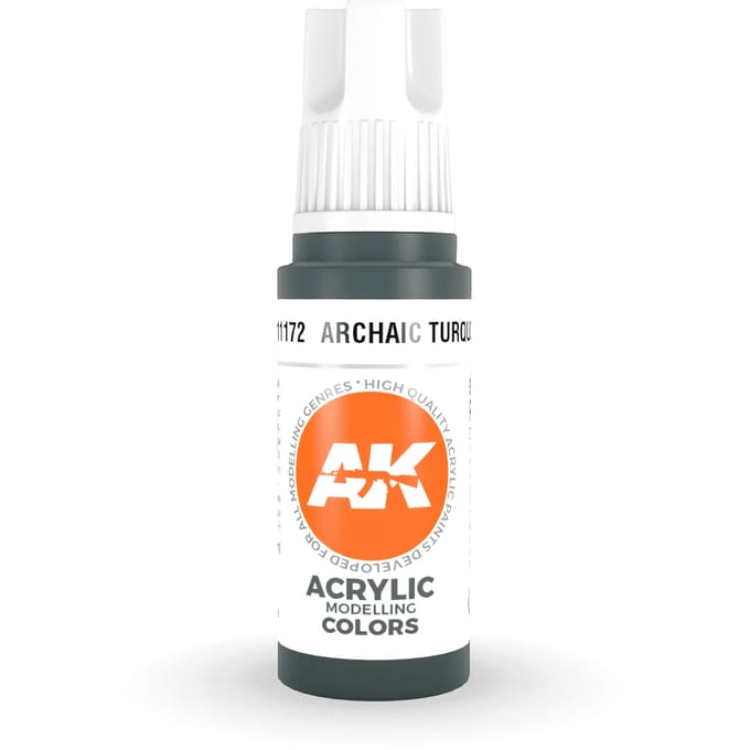 Archaic Turquoise Acrylic Modelling Color - 17ml - AK-11172