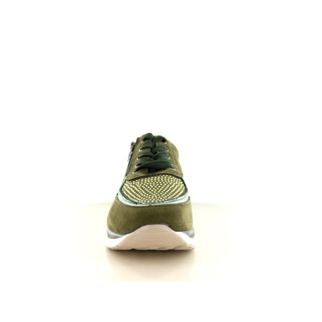 Hafjes | Modena | Groen | Sneaker met rits | Maat 41