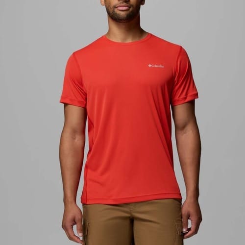 T-shirt Korte Mouw Columbia Rules Light Ss Crew
