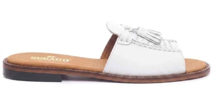 Sebago Will Slide Pop leren sandalen