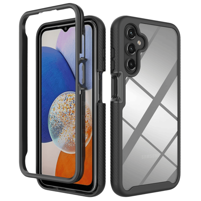 Comfycase Samsung Galaxy A15 Full Protection Cover Zwart