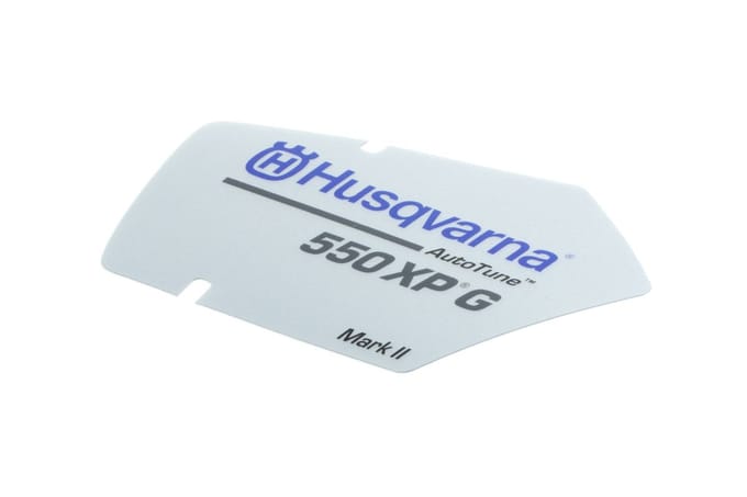 Husqvarna sticker 550xp mark 2
