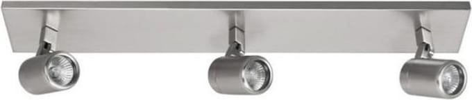 HighLight spot Rain 3 lichts balk - mat staal