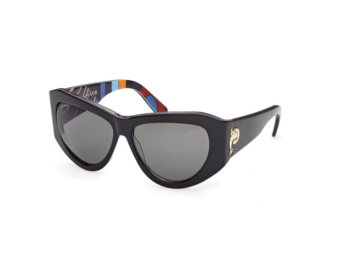 Pucci EP0241 Black/texture 58/14/140 WOMAN Zonnebrillen