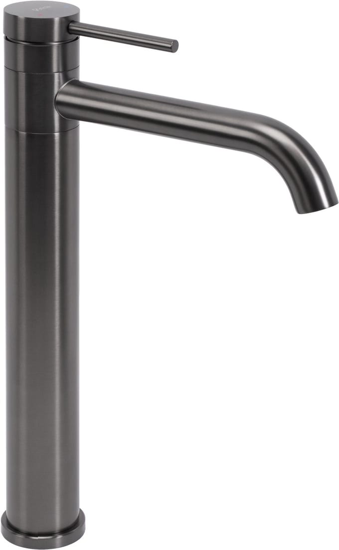 Rea Lungis Titanium High - Wastafelkraan - Titanium - 16,5X5,2X34,5Cm