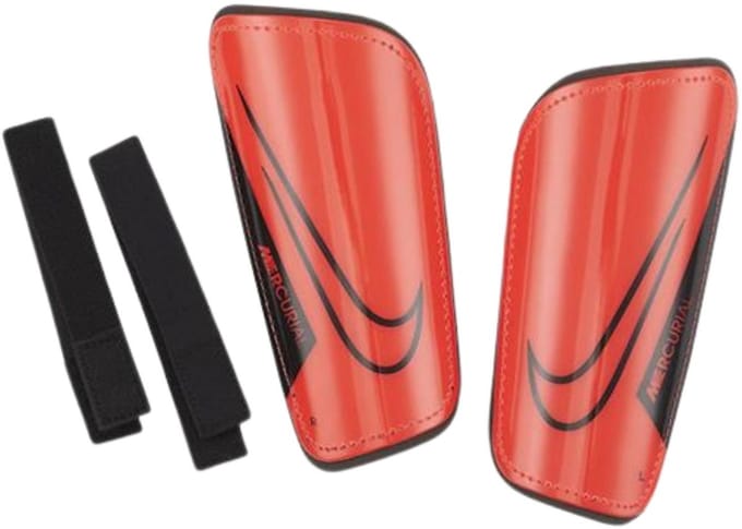 Nike Mercurial Hardshell - FA22 Scheenbeschermers Rood M