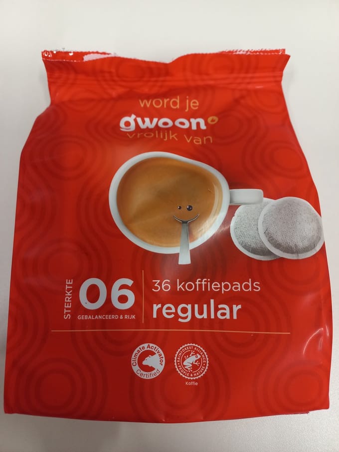 Koffiepads Regular classic Gwoon - geschikt voor senseo ® - pak 36 stuks