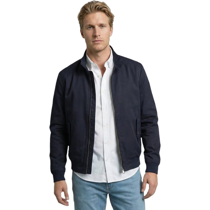 McGregor Classic Bomber Jacket Navy Maat: L | Bomberjacks Outlet | Heren | Blauw