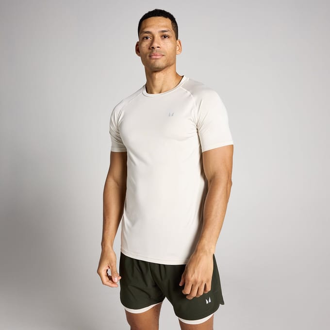 MP Heren Training T-Shirt - Beige - XXXL