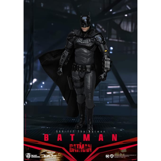 Beast Kingdom DC Comics Dynamic 8ction Heroes Action Figure 1/9 Batman (The Batman) 21 cm