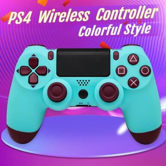 PS4 Controller - YWEI - HF16446 - Draadloos Bluetooth 4.0 - USB Oplaadbaar - Kleur Blauw