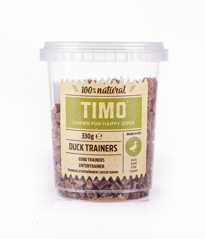 Timo Trainers Eend - Hondensnacks - 330 g Voordeelemmer