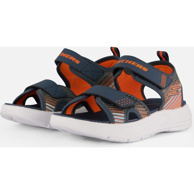 Skechers Microspec-Splash - Jongens Sandalen - Navy