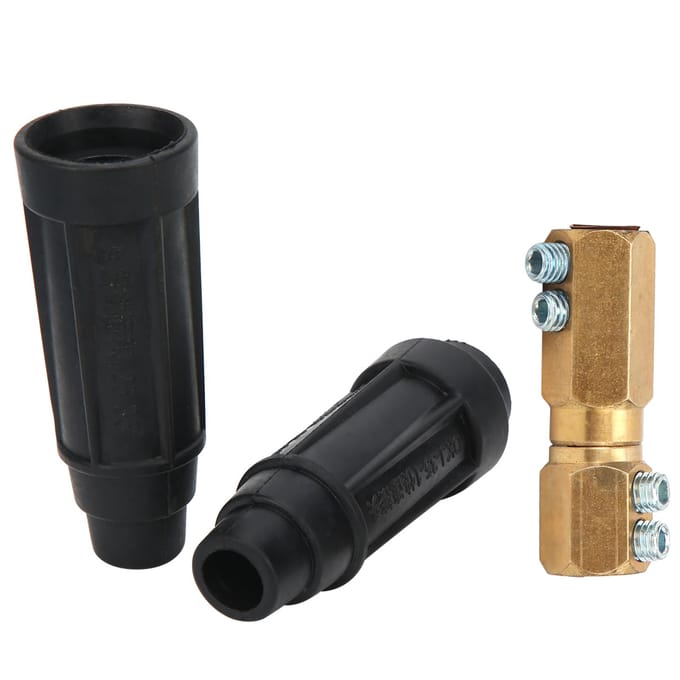 Snelkoppeling Socket Mannelijke Stekker Lasstroomkabel Connector Hardware Elektrisch Gereedschap DKJ?35?1 en DKL?35