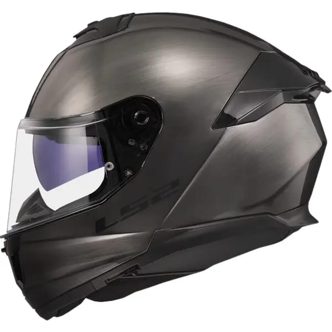 LS2 FF808 STREAM II Jeans Titanium-06 Integraalhelm - Helm