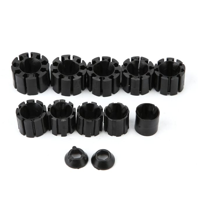 Ringzetter Ringkogelklem Graveerkogel Diamant Sieraden Zetgereedschap Accessoires black